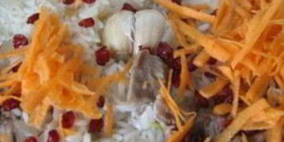 Шаг 4: плова со свининой и барбарисом