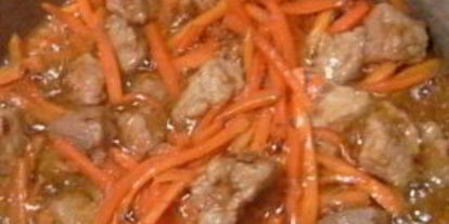 Шаг 6: плова со свининой