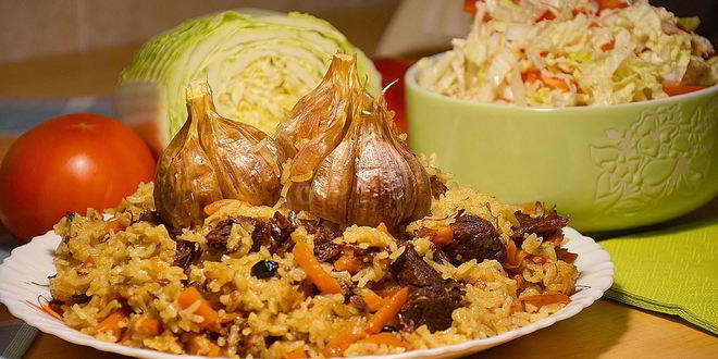 Рецепт Плова узбекского с говядиной в мультиварке