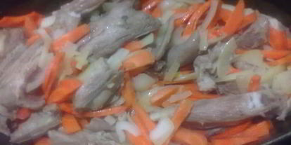 Шаг 1: плова узбекского