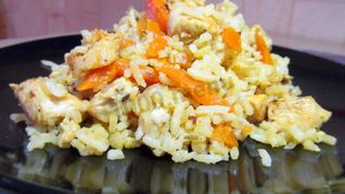 Рецепт Плова в кастрюле с курицей