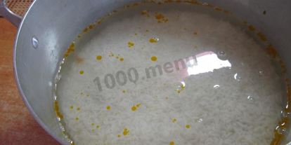 Шаг 19: плова в кастрюле с курицей