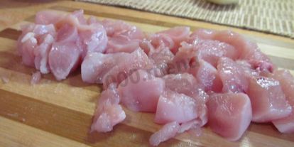 Шаг 4: плова в кастрюле с курицей