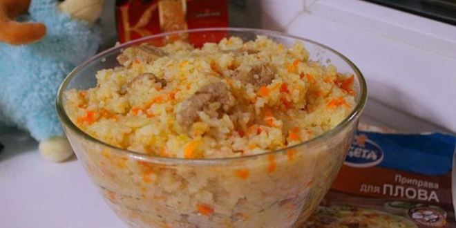 Рецепт плова в мультиварке