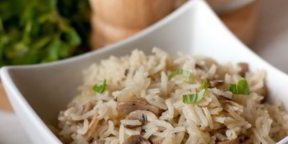 Шаг 6: рисового пилава с шампиньонами