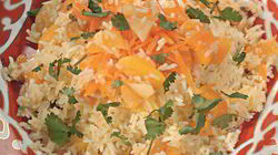 Рецепт Сладкого плова с изюмом и курагой