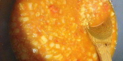 Шаг 3: турецкого плова — булгура с овощами