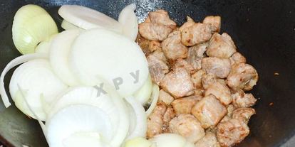 Шаг 7: узбекского плова со свининой