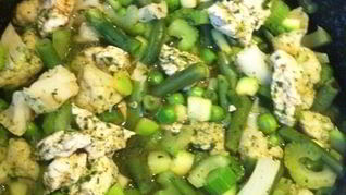 Рецепт Быстрого зеленого рагу