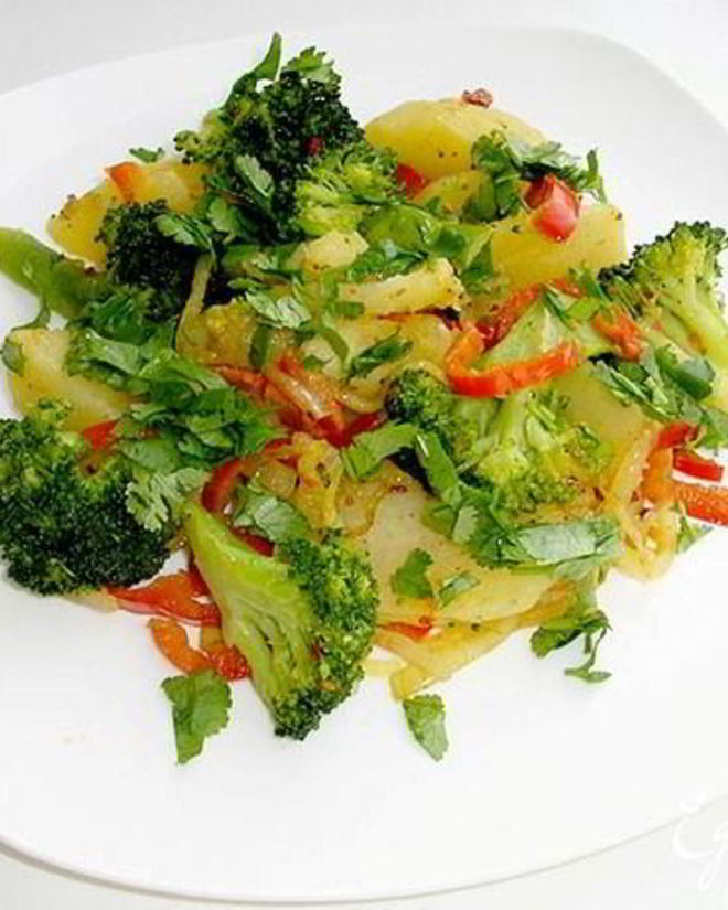 Рецепт диетического овощного рагу