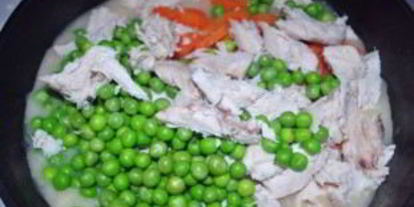 Шаг 2: фрикасе из кролика в винном соусе