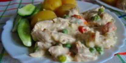 Шаг 3: фрикасе из кролика в винном соусе