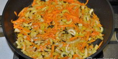 Шаг 3: фрикасе из курицы в сырном соусе