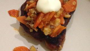 Рецепт Гречневых оладушек с овощным рагу