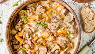 Рецепт Грибного рагу с уткой