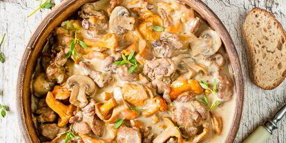 Шаг 10: грибного рагу с уткой