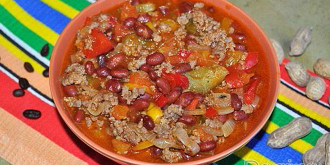 Рецепт Мексиканского рагу с мясным фаршем и фасолью