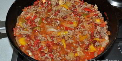 Шаг 6: мексиканского рагу с мясным фаршем и фасолью