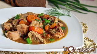 Рецепт Мясного рагу с фасолью