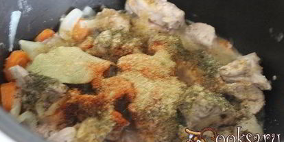 Шаг 2: мясного рагу с фасолью