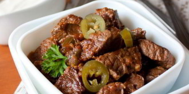 Рецепт острого рагу из говядины