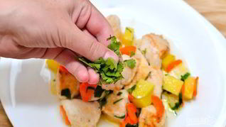 Рецепт Овощного рагу из куриной грудки