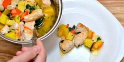 Шаг 4: овощного рагу из куриной грудки