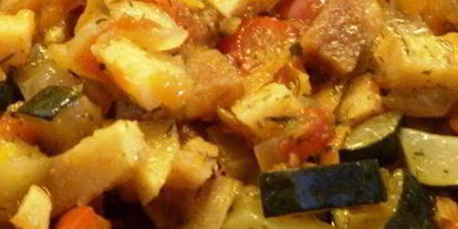 Шаг 3: овощного рагу с айвой