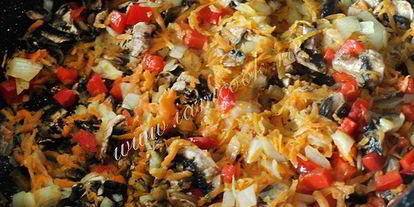 Шаг 3: овощного рагу с грибами