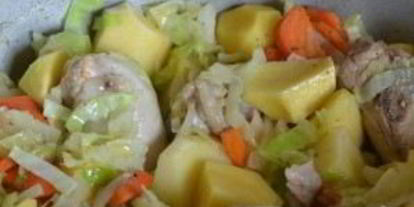 Шаг 2: овощного рагу с курицей и кабачками