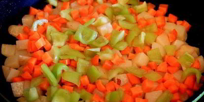 Шаг 4: овощного рагу с тушеного курицея кабачками и картошкого