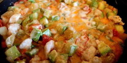 Шаг 6: овощного рагу с тушеного курицея кабачками и картошкого