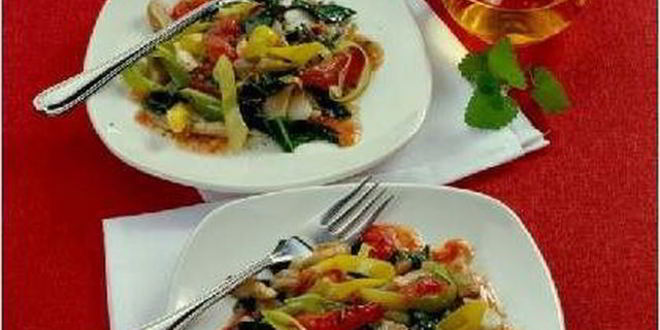 Рецепт овощного рагу с вешенками