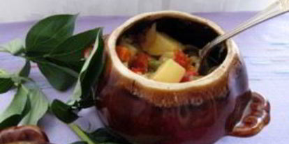 Шаг 11: овощного рагу в горшочках