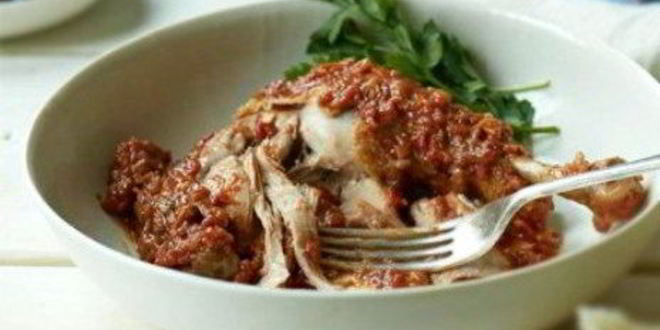 Рецепт пряного куриного рагу капама