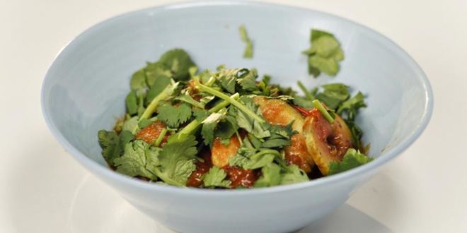 Рецепт пряного овощного рагу с кабачками