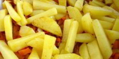 Шаг 3: рагу из кабачков с грибами