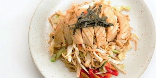 Рецепт рагу из кальмара с овощами