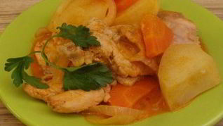 Рецепт Рагу из кролика с картофелем