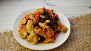 Рецепт Рагу из курицы с фасолью