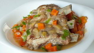 Рецепт Рагу из свиных ребрышек