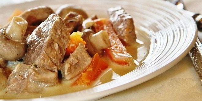 Рецепт рагу из телятины