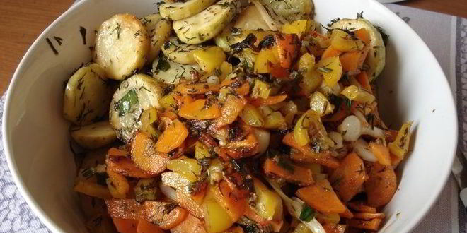 Рецепт рагу с баклажанами и картофелем