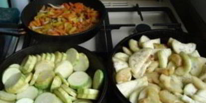 Шаг 4: рагу с баклажанами и картофелем