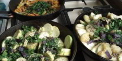 Шаг 5: рагу с баклажанами и картофелем