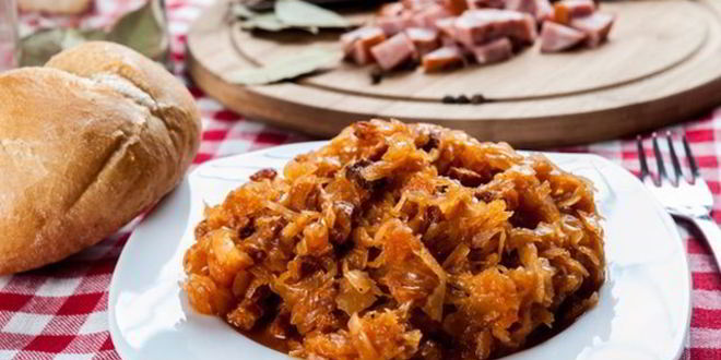 Рецепт рагу с капустой и мясом