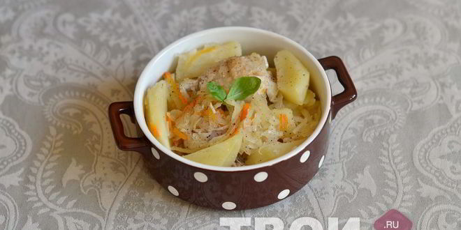 Рецепт рагу с квашеной капустой