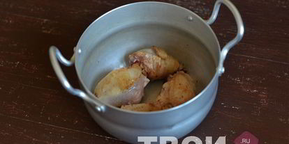 Шаг 2: рагу с квашеной капустой