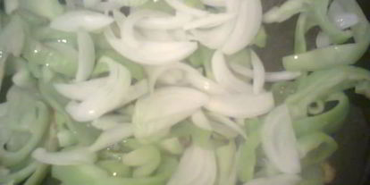 Шаг 2: рагу с огурцом