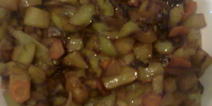 Шаг 3: рагу с огурцом